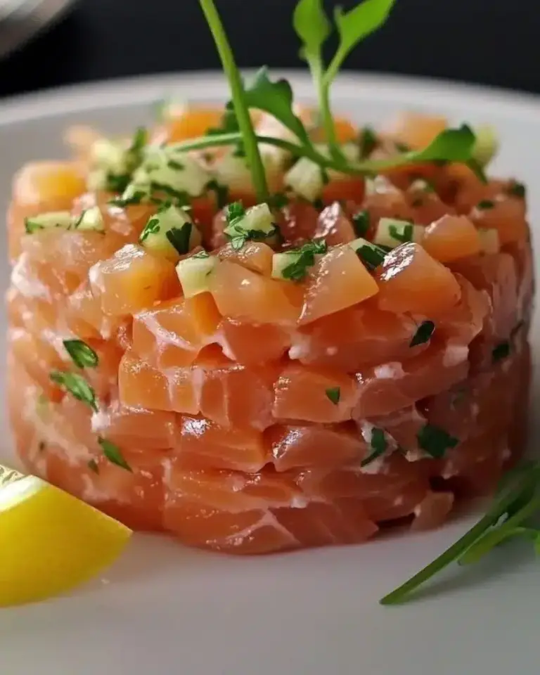 Tartare de saumon