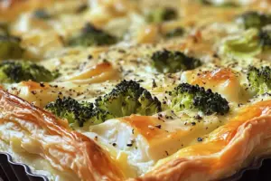 Tarte au Thon et Brocolis