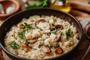 Risotto aux Cèpes : Un Plat d’Automne Savoureux