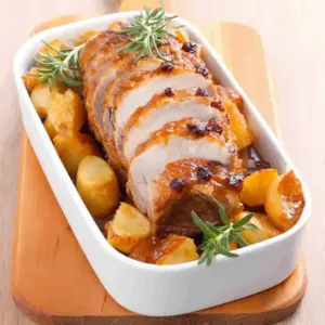 Rôti de Porc Moelleux à la Moutarde