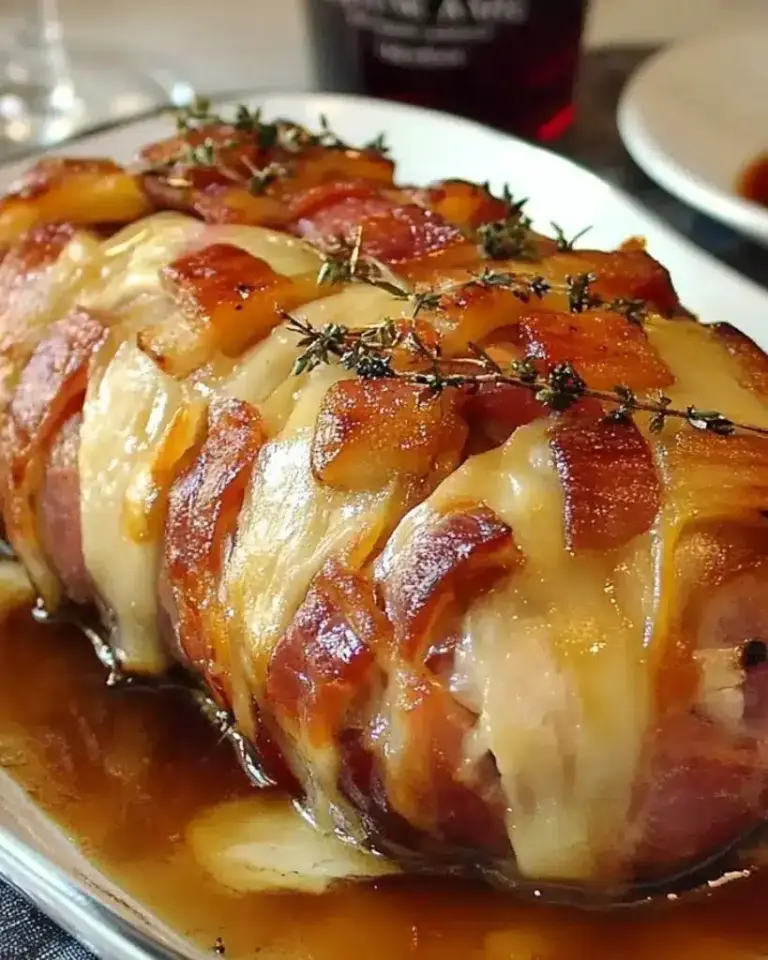 Rôti de veau Orloff maison