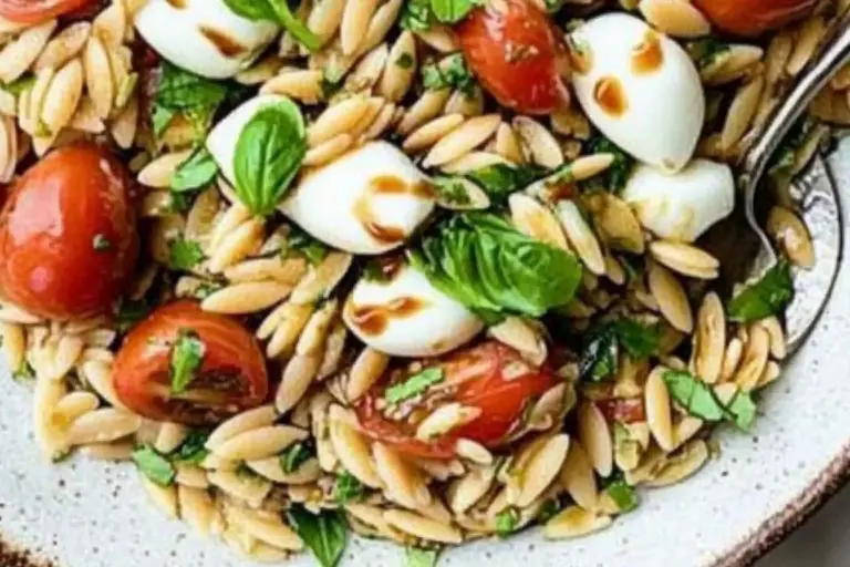 Salade d’orzo Caprese