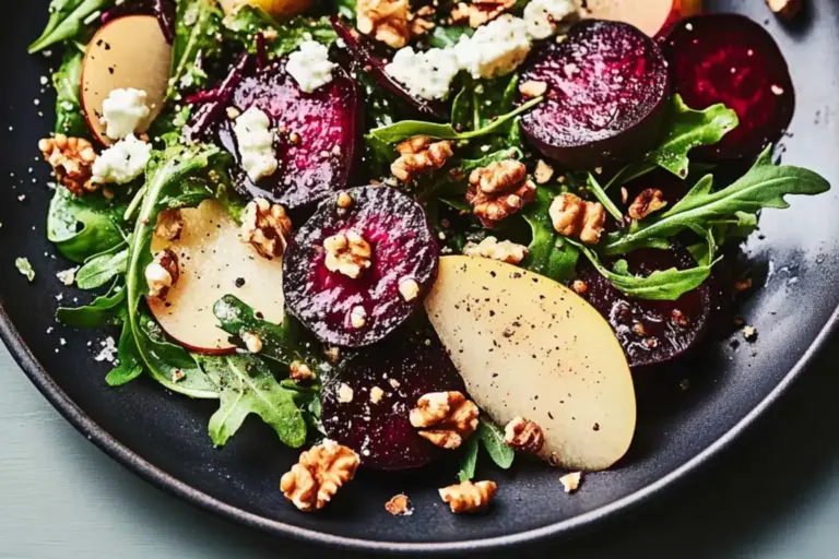 Salade de betterave et poire