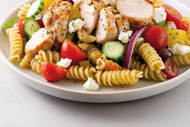 Salade de pâtes au poulet