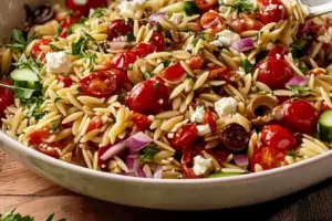 Salade d’orzo italienne