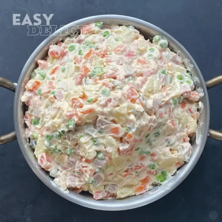 Recette facile de Salade Piémontaise Traditionnelle