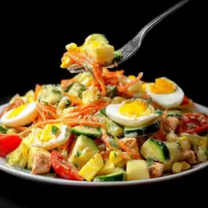 Salade Repas Soir Équilibrée