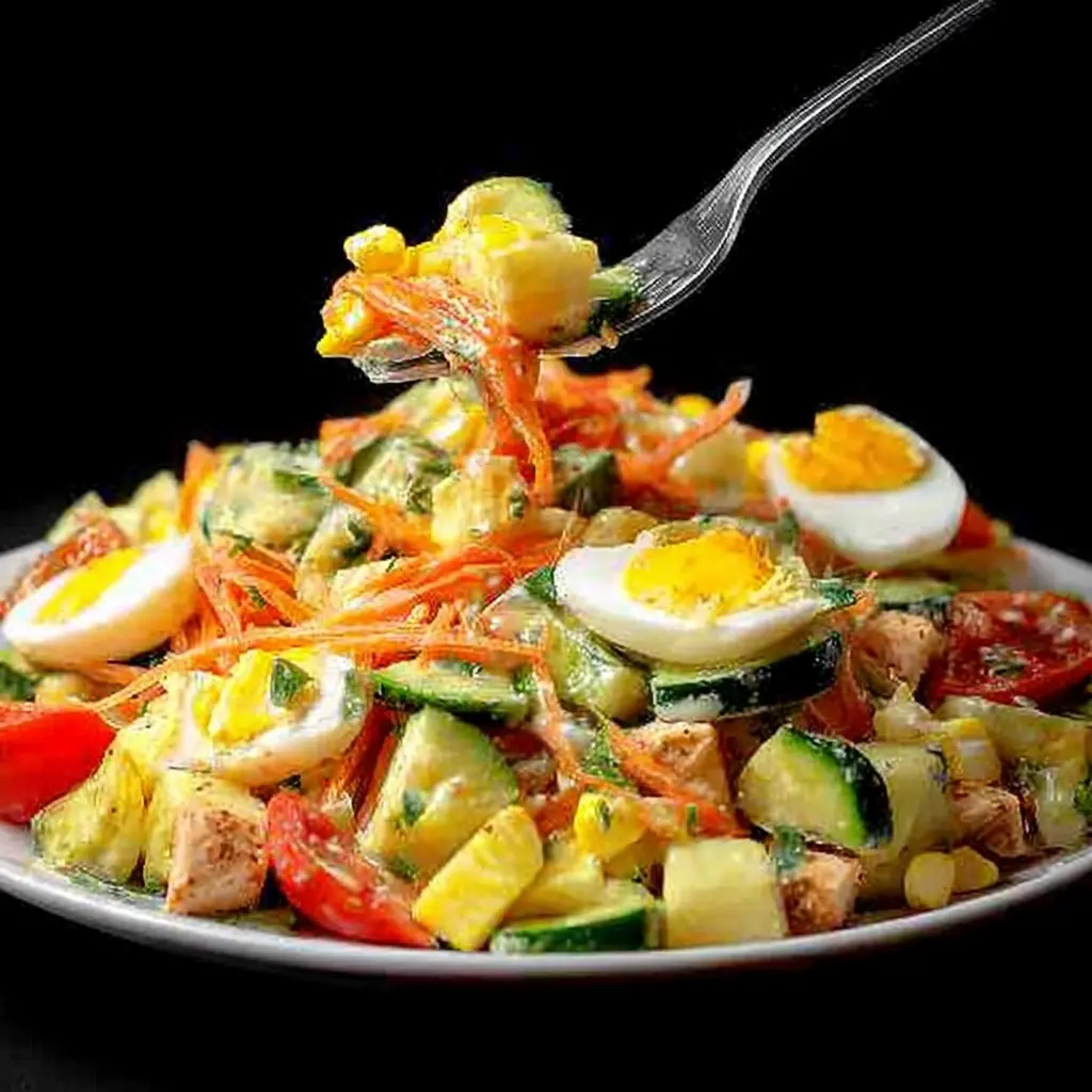 Salade repas soir simple : 1 recette légère et rassasiante 2 salade repas soir