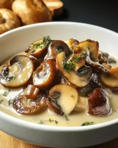 Sauce Forestière Facile aux Champignons