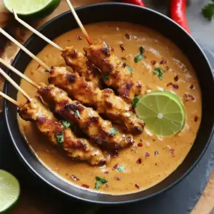 Sauce Satay au Beurre de Cacahuète Facile