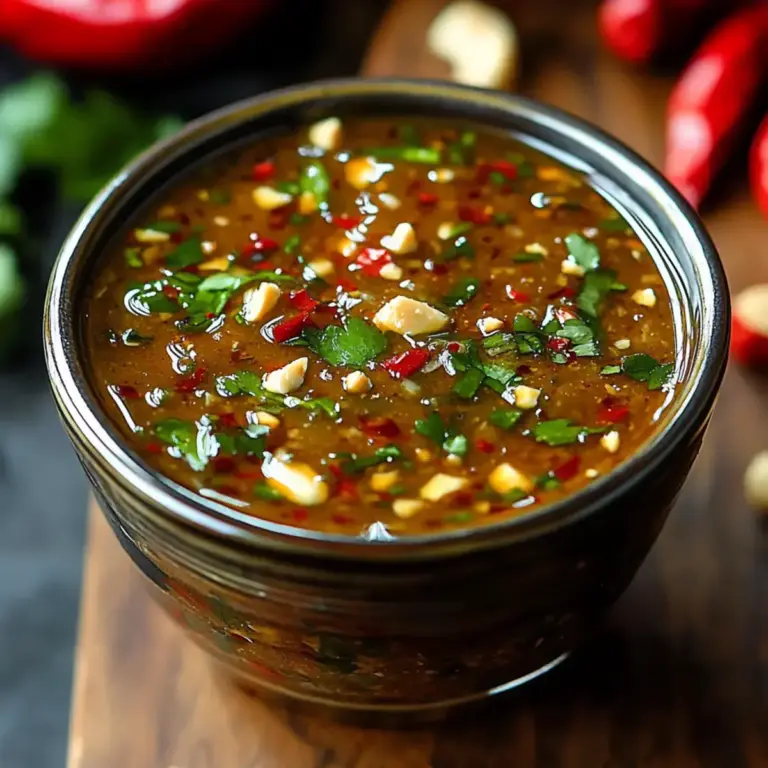 Délicieusement Simple : Ma Sauce Thaï Maison Préférée –