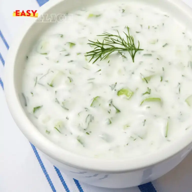 Sauce Légère au Yaourt et Citron Sans Matière Grasse