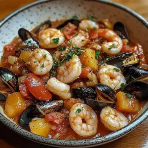 Sauté de Fruits de Mer à la Provençale