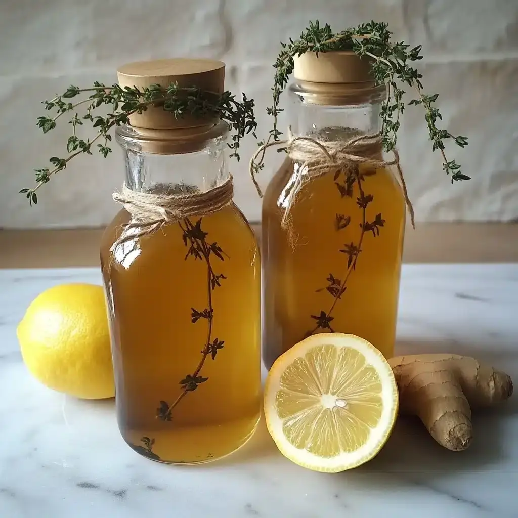 Sirop de Thym Maison 2 sirop de thym maison