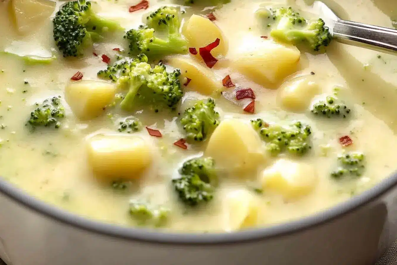 soupebrocolipommesdeterrerecette 2