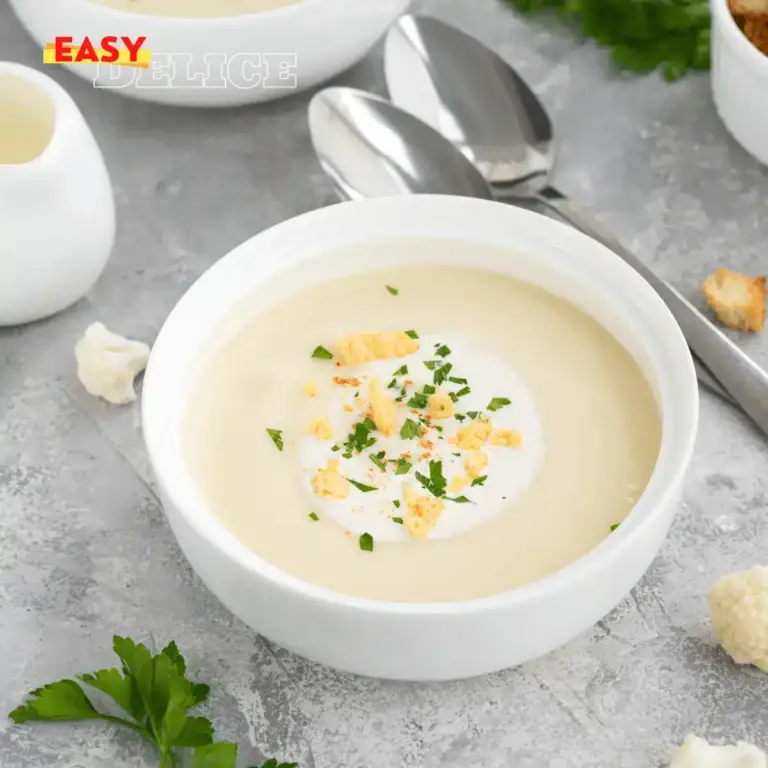 Soupe de Chou-Fleur : Onctueuse, Simple et Réconfortante