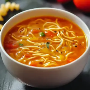 Soupe de dernière minute maison