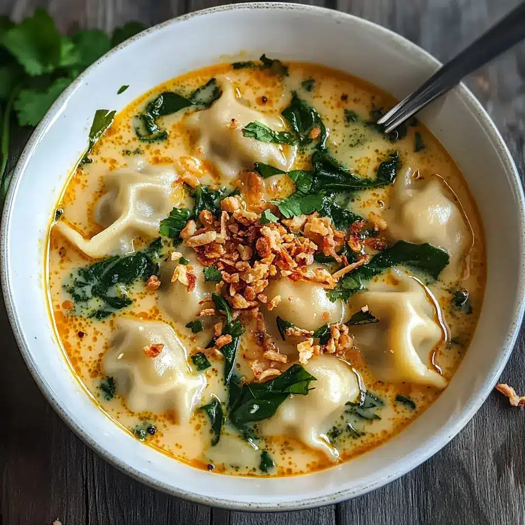 Soupe thaï réconfortante aux raviolis 2 soupe thaï réconfortante aux raviolis