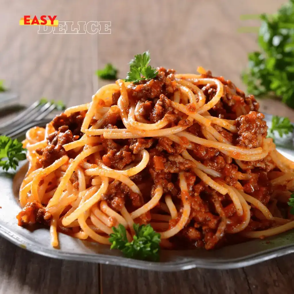 Spaghettis Bolognaise Maison à l’Airfryer : Une Recette Rapide et Savoureuse