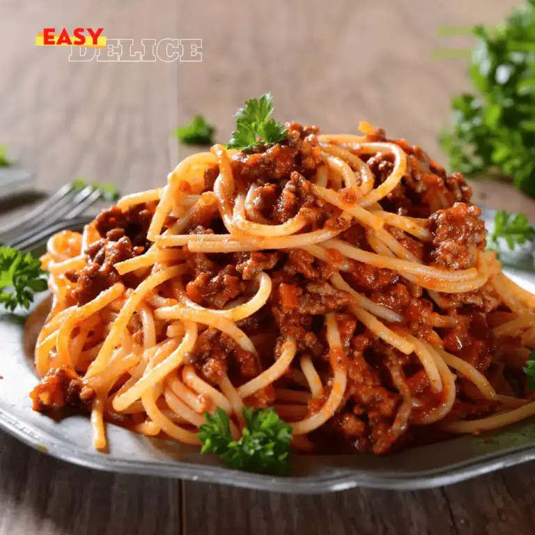 Spaghettis Bolognaise Maison à l’Airfryer : Une Recette Rapide et Savoureuse
