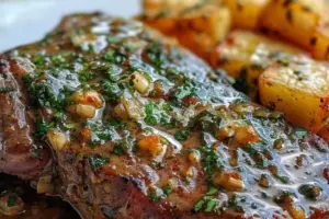 Steak au Beurre à l’Ail Somptueux