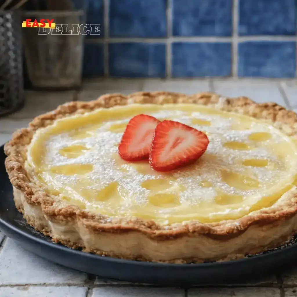 Recette de Tarte au Citron au Mascarpone : Un Dessert Crémeux et Acidulé