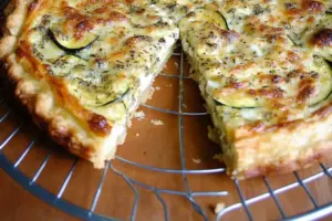 Tarte aux Courgettes et au Fromage de Chèvre