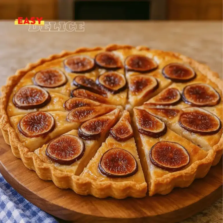 Tarte aux Figues Amandine : Une Recette Fondante et Fruitée