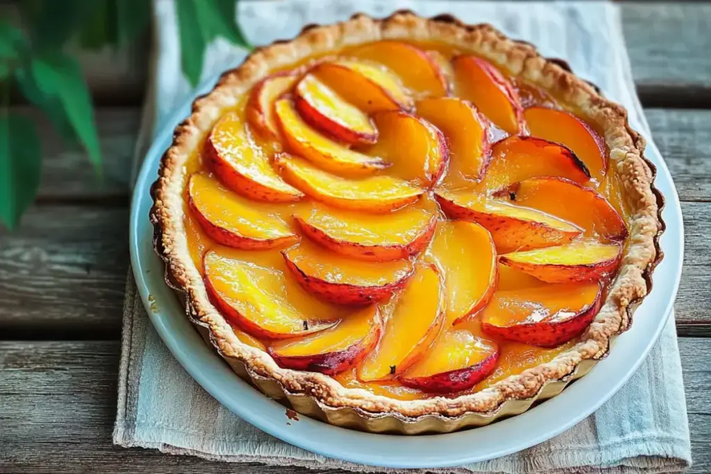 Tarte aux Pêches