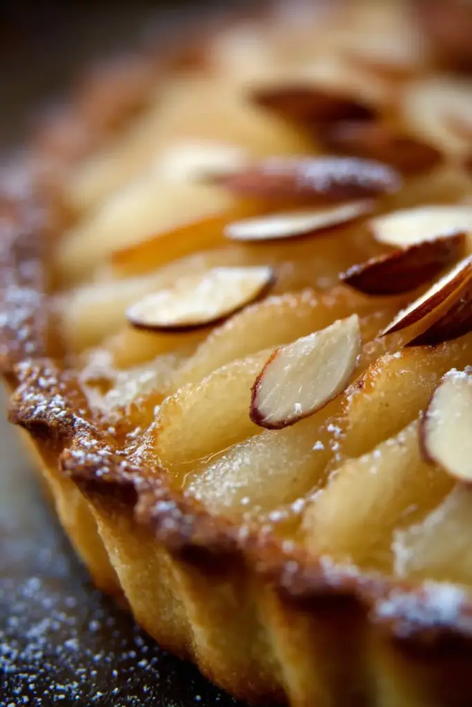 Tarte poires et amandes : une douce symphonie de saveurs