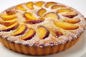 Tarte aux Prunes et Poudre d’Amande