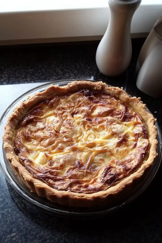 Tarte Campagnarde Au Camembert