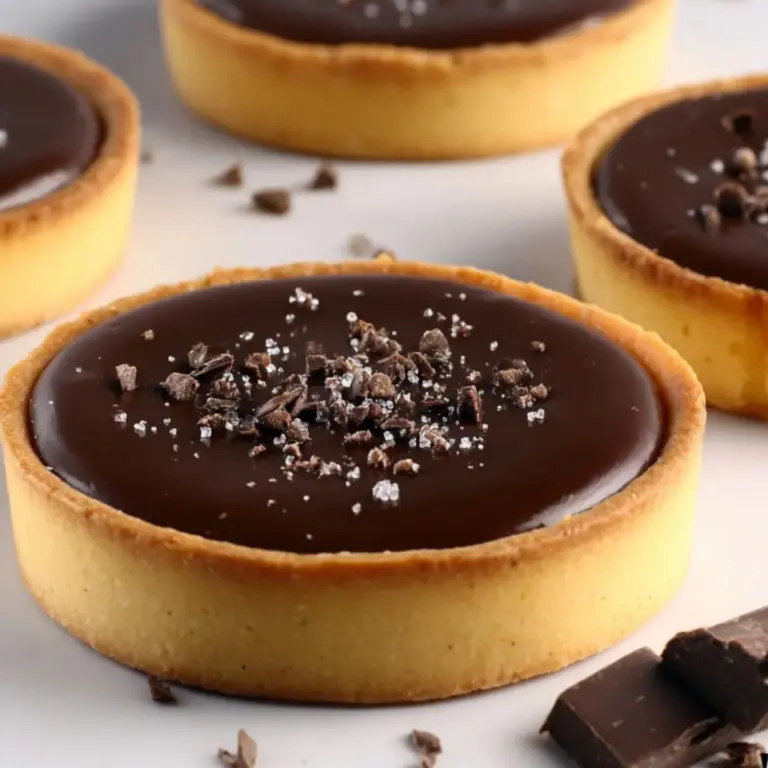 Tarte Chocolat Caramel