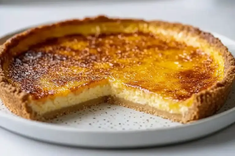 Tarte crème brûlée : le dessert qui marie tradition et croquant