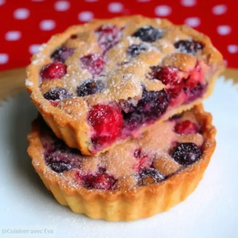 Tartelettes Amandine aux fruits rouges : la recette gourmande et facile –