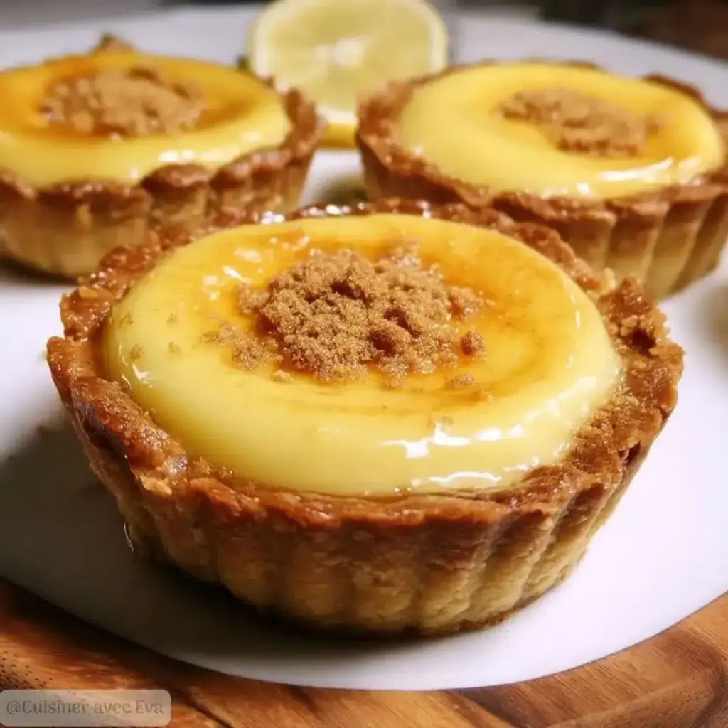 Tartelettes au citron et aux spéculoos : un dessert gourmand et croustillant –