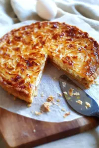 Tarte Oignons, Chèvre et Miel