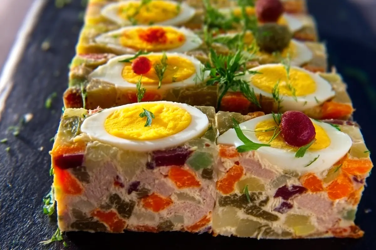 Terrine macédoine œufs durs : la recette fraîche et savoureuse à adopter 2 terrine macédoine œufs durs