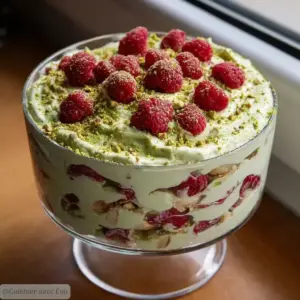 Tiramisu Pistache Framboise Sans Cuisson