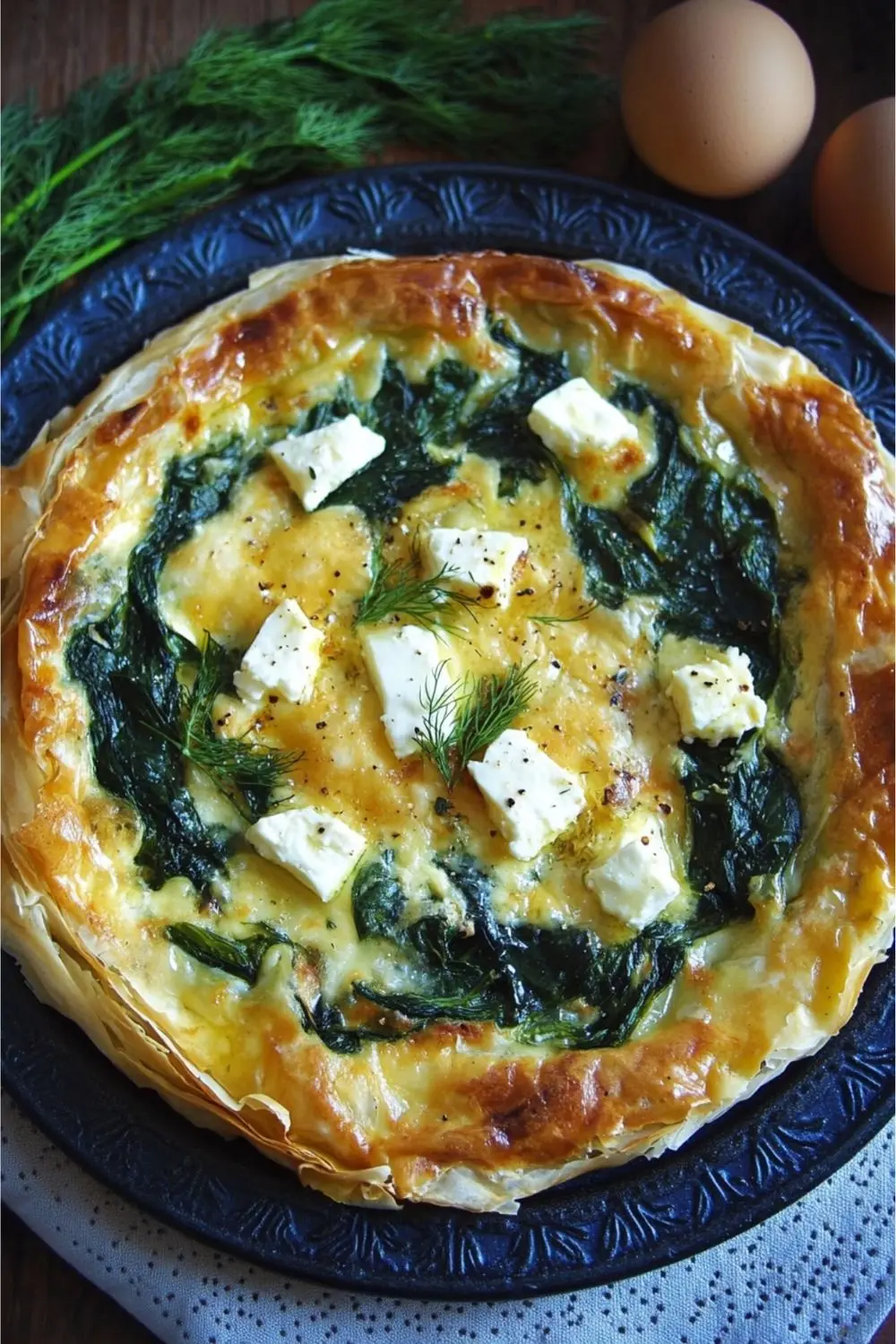 Tourte Grecque Aux Epinards Et A La Feta 2 tourte grecque épinards feta