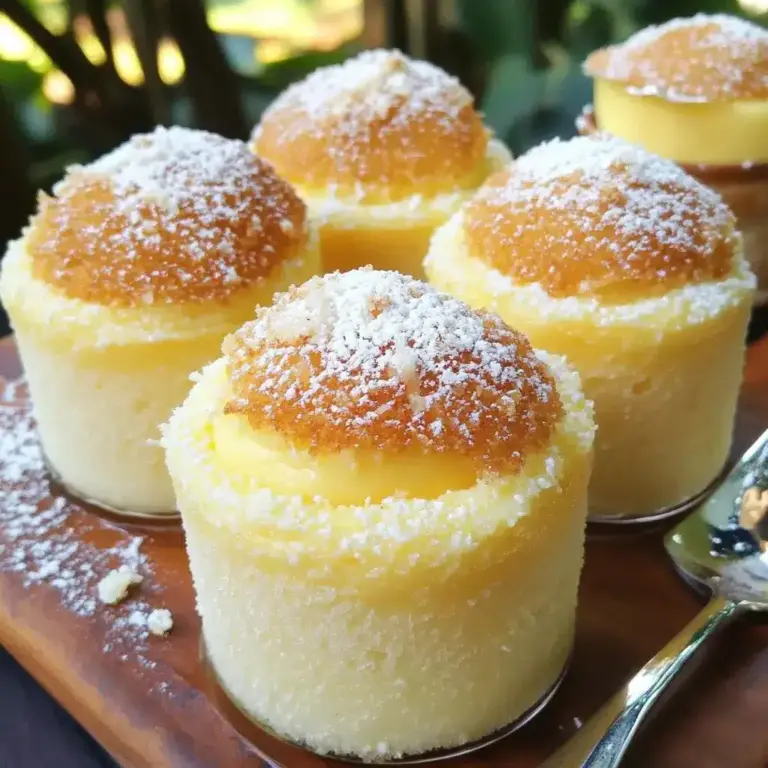 Délices d’œufs au lait à la noix de coco 