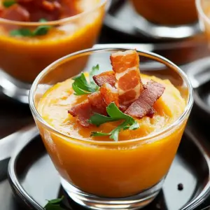 Verrine Butternut Chorizo